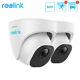 2pcs Reolink 5mp Security Poe Ip Camera In/outdoor Ir Night Vision Audio 520a