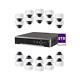 32ch 4k Nvr Poe Ip Security Camera System Kit With 8tb Hdd And 20 Dome Cameras