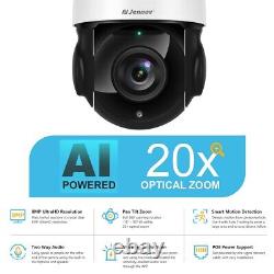 4K 8MP UHD POE PTZ Security IP Camera Outdoor 30x Zoom 360° HIKVISION Compatible