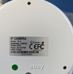 5MP IP Camera POE Security Indoor Dome FE-2 360° Indoor/Outdoor Fisheye Open Box
