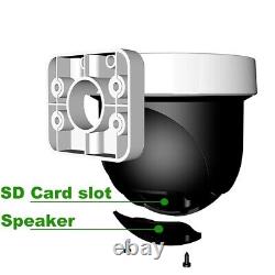 8MP 15X Zoom PTZ Hikvision Protocol POE Speed Dome Security IP Camera 2Way Audio