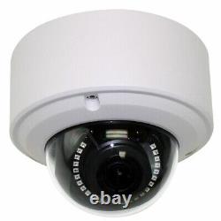 8MP 2160p Ultra HD 4K IP 2.8-12mm Varifocal Zoom PoE IP Dome PoE Security Camera