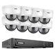 Annke H. 265+ 12mp 16ch Nvr 5mp Audio Poe Ip Security Camera System Ai Detection