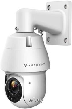 Amcrest 2MP Outdoor PTZ POE AI 25x Optical Zoom IP Security Camera Pan Tilt