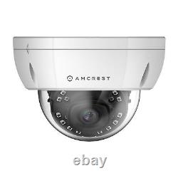 Amcrest 4K IP PoE Camera UltraHD 8MP Dome Security Camera 2PACK-IP8M-2493EW