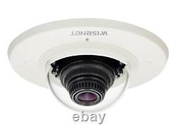 Hanwha Techwin XND-6011F 2MP PoE Flush Mount IP Security Dome Camera 2.8mm Lens