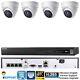 Hikvision 4 Ch Channel 4k 8mp Nvr With 4 X 2mp Dome Ip Poe Camera Security System