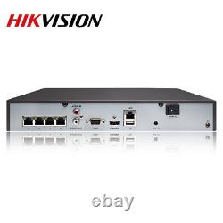 Hikvision 4CH 8MP Security CCTV System Kit 4K NVR IR IP Camera POE Home Dome Lot