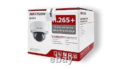 Hikvision 4K 8MP 4CH CCTV System 4MP PoE Dome IP Camera Home Security IR30m Lot