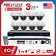 Hikvision 4k 8mp 8ch Cctv System Kit 8poe Dome Ip Camera Home Security 2.8mm Lot