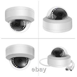 Hikvision 4K 8MP 8CH CCTV System Kit 8PoE Dome IP Camera Home Security 2.8mm Lot