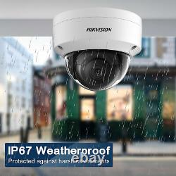 Hikvision 4K 8MP POE CCTV Security IP Camera DS-2CD2185FWD-I 2.8mm IP67 WDR IR