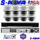 Hikvision 8 Ch Channel 4k 8mp Nvr With 8 X 2mp Dome Ip Poe Camera Security System