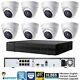 Hikvision 8 Ch Channel Nvr With 8 X 2mp Dome Ip Poe Camera Security System Kit