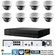 Hikvision 8 Ch Channel Nvr With 8 X 5mp Dome Ip Poe Camera Security System Kit