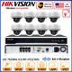 Hikvision 8ch 8poe Nvr 8mp Dome Ip Camera Cctv System Kit Home Security Lot Us