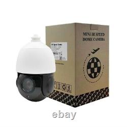 Hikvision Compatible 360° 4K 8MP 18X Zoom POE PTZ Speed Dome Security IP Camera