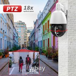 Hikvision Compatible 5MP 360° 18X Zoom PTZ POE Speed Dome Security IP Camera US