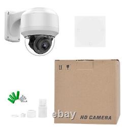 Hikvision Compatible 5MP PTZ 4x Zoom MIC IR Dome Outdoor Security IP Camera POE