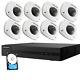 Hikvision Ip Security Camera Kit, 8 Channel 2tb Nvr And 8x1080p 4mm Dome Camera