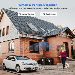 Hiseeu 4K 16CH NVR 8MP 1-Way Audio PoE Security CCTV Camera System Motion Detect