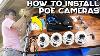 How To Plan Run Wires U0026 Setup A Wired Poe Camera System Reolink 8ch 5mp System Review