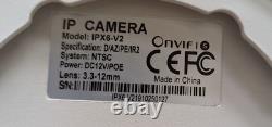 IPX6-V2 5MP IP PoE Camera 2.8-12mm Varifocal Zoom Smart Security Dome Camera OBN