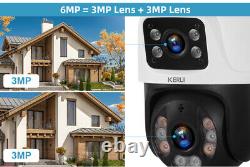 KERUI 8CH 6MP NVR Dome Home POE IP Security Camera System CCTV Night Vision Cam