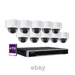 LINOVISION 16CH PoE IP Security Camera System with 4K Network Dome Cameras