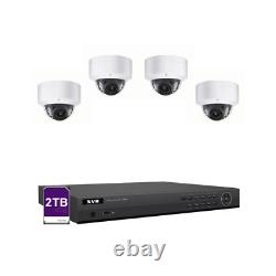 LINOVISION Security Camera System KIT with 8 Channel 4K NVR, 6MP PoE Dome Cameras
