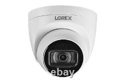Lorex Fusion 4K HD Metal Dome Security Camera Weatherproof Outdoor PoE Wire