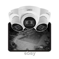 Lorex Fusion 4K HD Metal Dome Security Camera Weatherproof Outdoor PoE Wire