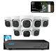 Reolink 4k Poe Security Ip Camera System Audio Night Vision Ai 16ch Nvr 4tb Hdd