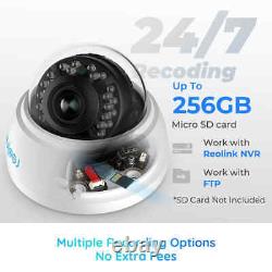 REOLINK 4K PoE Security Camera 5X Optical Zoom AI Detection Audio Time Lapse