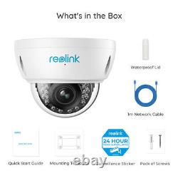 REOLINK 4K PoE Security Camera CCTV Zoom Human Car Detection Audio Time Lapse