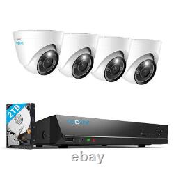 Reolink 12MP 8CH NVR Outdoor Home CCTV PoE Security Camera System AI Detection