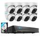 Reolink 16ch 8mp Nvr 4k Poe Security Ip Camera System Audio Ir Night Vision 4tb
