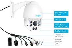 Reolink 4MP PoE Security Camera Outdoor Pan Tilt Zoom 190ft Night Vision RLC-423