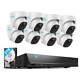 Reolink 8ch Nvr 5mp Poe Security Camera System Outdoor Audio Recording 2tb Hdd