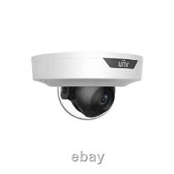 UNV Pigtail-Free Indoor NDAA-Compliant 4MP Mini Dome IP Security Cam LightHunter
