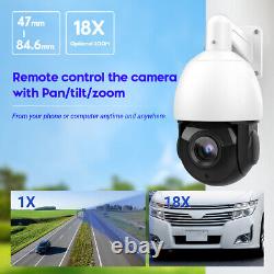 Vikylin 5MP PTZ Camera Hikvision Compatible 18X Zoom Speed Dome POE Security USA