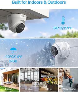 ZOSI 16CH 8MP 4K NVR PoE Security Dome Camera X IP CCTV Spotlight 5MP PTZ Cam 4T