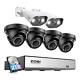 Zosi 4k 8ch Nvr 5mp Poe Security Ip Camera Cctv System 2tb Audio Record Network
