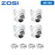 Zosi 4pk 4k Poe Security Camera Ai Human Vehicle Detect Night Vision Audio Nvr