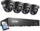 Zosi 8/16ch Nvr 5mp H. 265+ Outdoor Poe Security Surveillance Cctv Camera System