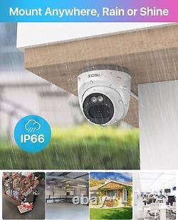 ZOSI 8CH 3K NVR 4MP 2.5K Security PoE IP Human Detection Camera System Outdoor