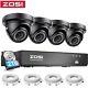 Zosi 8ch 4k Nvr Poe Security Ip 5mp Camera System Outdoor Human Detection Audio