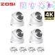 Zosi H. 265 4k 8/16ch Poe Ip Security Camera System 8mp Outdoor Cctv Audio Record